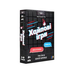 Настільна гра STRATEG Хайпові ігри 3 в 1 30946