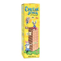 Настільна гра STRATEG Cheese Jenga 30545