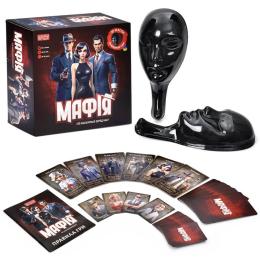 Настільна гра Bambi Мафія AI 001 маска 10 штук, картки 30 штук, картки для ведучого 21 штука