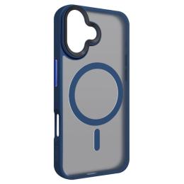 Чохол-накладка ArmorStandart Uniq MagSafe для Apple iPhone 16 Dark Blue (ARM79497)