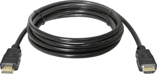 Відео-кабель Defender 87457 HDMI(тато)HDMI(тато), 3m HDMI-10