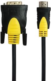 Відео-кабель Maxxter CCBP-HDMI-DVI-1.8 HDMI(тато)DVI(тато), 1,8m