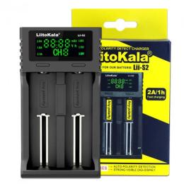 Зарядний пристрій LiitoKala Lii-S2 для акумуляторів Li-ion/Ni-Mh (18650, 26650 та ін)