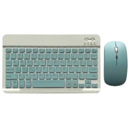 Бездротова клавіатура Infinity RGB (UKR) + Мишка Bluetooth+2.4G АКБ (Комплект 2в1) Blue