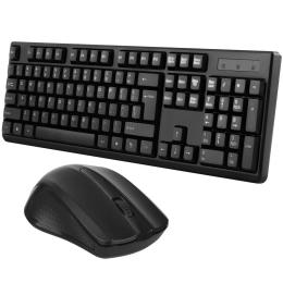 Комплект клавіатура та миша Jedel WS736 Black бездротовий