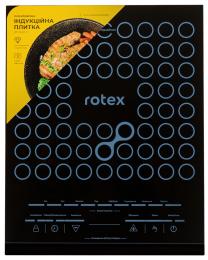 Настільна плита Rotex RIO240-G Black Blue