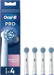 Насадка для електричної зубної щітки Oral-B Sensitive Clean EB60X 4 шт White (8006540896136)