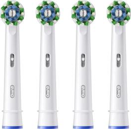 Насадка для електричної зубної щітки Oral-B EB50RX Pro Cross Action 4 шт White (8006540895832)