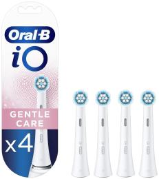 Насадка для електричної зубної щітки Braun Oral-B iO RB Gentle Care White 4 шт