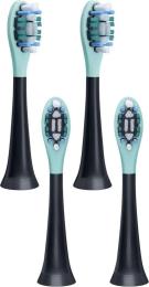 Насадка для електричної зубної щітки Beurer SC 30/50 Premium Protection Plus Black 4 шт (SC_30/50_PPP_4)