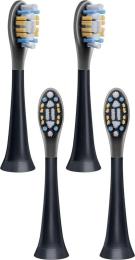 Насадка для електричної зубної щітки Beurer SC 30/50 Premium Plaque Eraser Black 4 шт (SC_30/50_PPE_4)