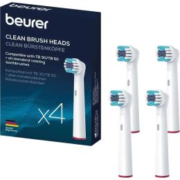 Насадка для електричної зубної щітки Beurer TB 15/30/50 Clean White 4 шт (TB_15/30/50_C_4)