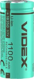 Акумулятор Videx 18350 1100mAh (18350/1100/1B)