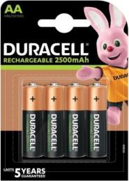 Акумулятор Duracell RECHARGE DX1500 AA/HR6 2500mAh 4 шт.