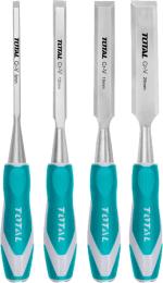 Набір стамесок TOTAL THT41K0401 140 мм 4 шт.