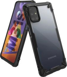 Чохол-накладка Ringke Fusion X для Samsung Galaxy M317 M31s Black