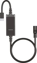 Блок живлення для ноутбука Techno USB-C to DC 100W universal Black (UC-100W)