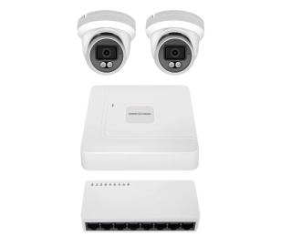 Комплект відеонагляду GreenVision GV-IP-K-W100/2 6MP (LP39050)