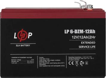 Батарея до ДБЖ LogicPower 12В 12 Ач (6-DZM-12) (3536)