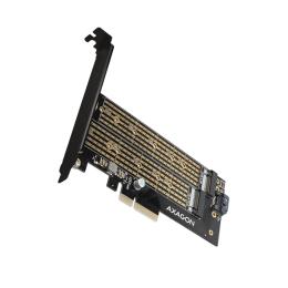 Контролер для ПК Axagon PCEM2-D PCIe NVMe+SATA M.2 (PCEM2-D)