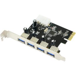 Контролер для ПК Dynamode PD720201 (USB3.0-4-PCIE)