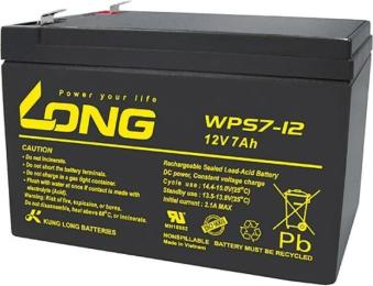 Акумулятор для ДБЖ Long WPS7-12 AGM 12 В, 7 А*год
