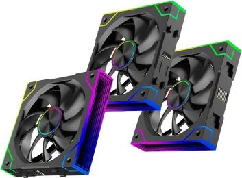 Вентилятор для ПК Xilence GAMING XPF360.ARGB PWM 3-pack Black (XF072)