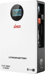 Акумулятор для ДБЖ Sako SK-51.2V100Ah Li-Sun Series LiFePO4 51.2 В, 100 А*год, 5120 Вт*год