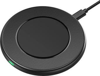 Бездротовий зарядний пристрій Choetech Wireless 15W Black (T527-F)