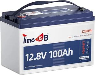 Акумулятор для ДБЖ Timeusb T12V100-100-TM-4-A100 LiFePO4 12.8 В, 100 А*год, 1280 Вт*год