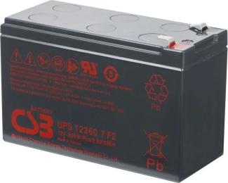 Акумулятор для ДБЖ CSB UPS12360 AGM 12 В, 7 А*год