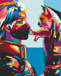 Картина за номерами Art Craft 40х50 см 10260-AC Какаші. Фан арт