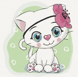 Картина за номерами Art Craft 30х30 см 15527-AC Кіса Белла