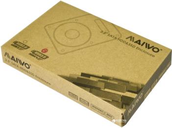 Кишеня-адаптер для диска Maiwo K104G2 підключення HDD/SSD 2.5 SATA до USB3.1 Type-C Gen2 + контейнер захисний для HDD
