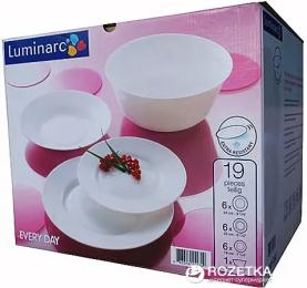 Сервіз LUMINARC EVERYDAY G0567 19 предметів