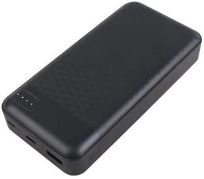 Зовнішній портативний акумулятор 2E 20000mAh Black 20W