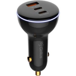 Автомобільний адаптер для телефона Gelius Tronex GP-CC012 Black 160W