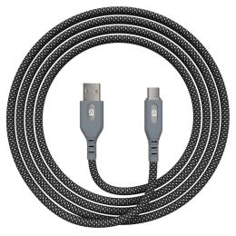 Дата-кабель ArmorStandart AR18 Magnetic USB Type A (тато)- USB Type-C(тато) 3A 1m Black (ARM75514)
