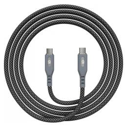 Дата-кабель ArmorStandart AR18 Magnetic USB Type-C(тато) - USB Type-C(тато) 60W 1m Black (ARM75513)