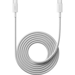 Дата-кабель Xiaomi Braided USB Type-C to USB Type-C 2m White (BHR087AGL)