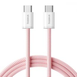 Дата-кабель Baseus Dynamic 4 Fast Charging Type-C (тато)  -  Type-C (тато) 100W 1m Pink (P10381400411-00)