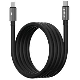 Дата-кабель Proove Magneto Type-C to Type-C 60W (1m) Black (CCMA60002201)