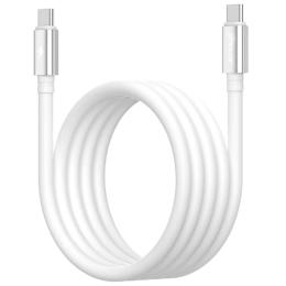 Дата-кабель Proove Magneto Type-C to Type-C 60W (1m) White (CCMA60002202)