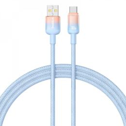 Дата-кабель Baseus Discolor Series Fast Charging USB (тато)  - Type-C (тато) 100W 1m Blue (P10374903311-00)