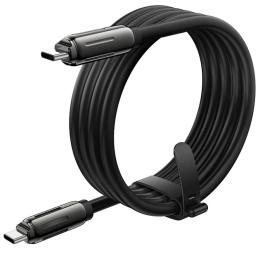 Дата-кабель Hoco U136 Prize Type-C to Type-C 60W (1.2m) Black (00000073953_1)