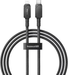 Дата-кабель Baseus Unbreakable Series Fast Charging Type-C to Lightning 20W (1m) Black (P10355803111-00)