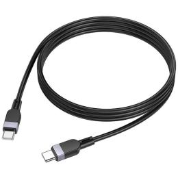 Дата-кабель Hoco X109 Energy silicone Type-C to Type-C 60W (3m) Black (00000081691_1)