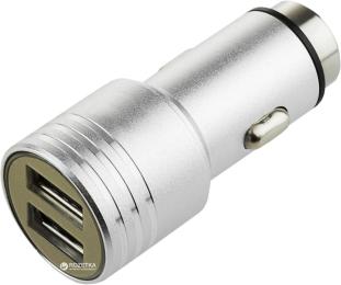 Автомобільний адаптер для телефона UFT CC1 Silver (UFTCC1Silver)