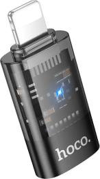 Перехідник Hoco UA36A Lightning (тато)  -  USB Type-C (мама) Black