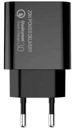 Адаптер живлення для телефона ColorWay CW-CHS026PD Black (Power Delivery Port USB Type-C 20 W V2 )